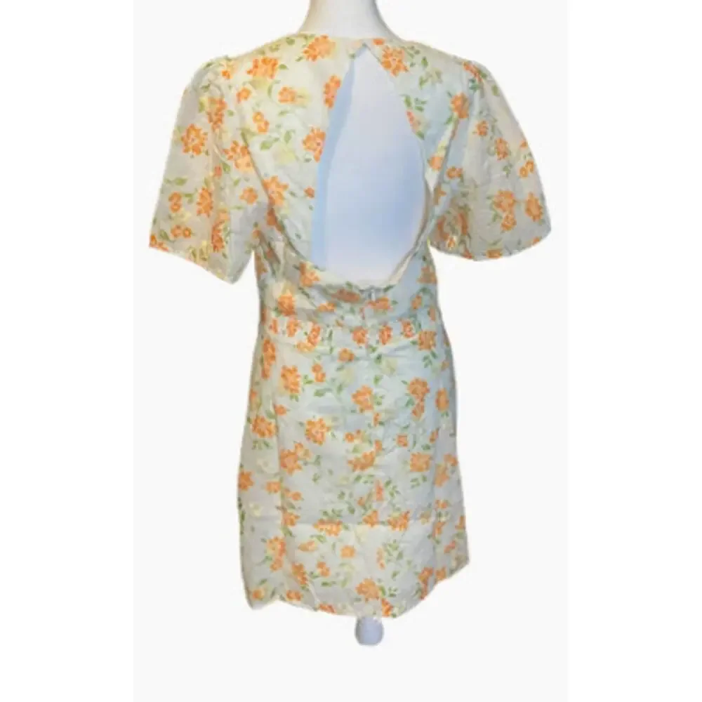 Adelyn Rae‎ Alicia Orange Floral Sheath Dress - Size Medium NWT